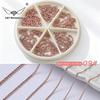 CY French  Metal Chains Nail Charm DIY Nail Art Decorations Manicure Tools for Nail Design