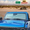 Windshield Window Sunshade Foldable Sun Visor Bezel For Ford Bronco Accessories