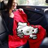 1pc. Hello Kitty Red Background Blanket - Perfect for Home, Office, Outdoor Use, Gift Idea, Suitable for Al