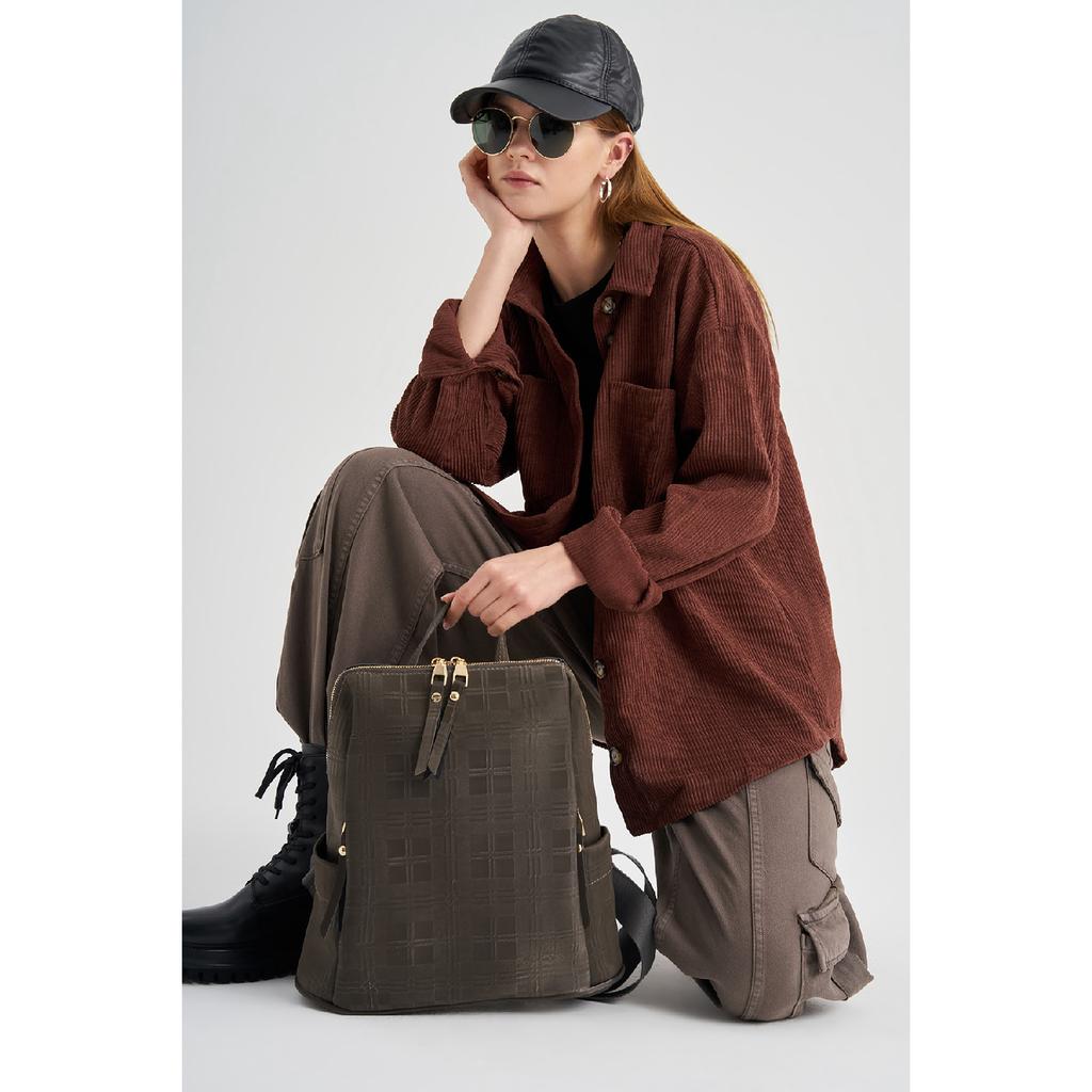 Patterned Women's Large Size Backpack