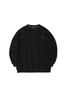 ALL ABOUT NEW Logo Modified Sweatshirt Black Ana3Tm04Abk