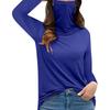 Women's Dust-proof Mask High-neck Long-sleeved T-shirt Top