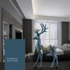 2pcs Modern Couple Deer Ornaments Minimalist Animal Sculpture Miniatures Figurine  Bedroom