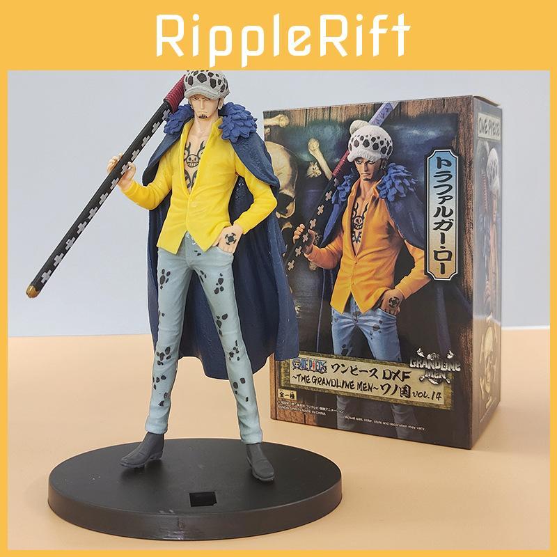 17cm One Piece Trafalgar Figure Toy Cartoon Model Doll Boy Girl Gift Decor