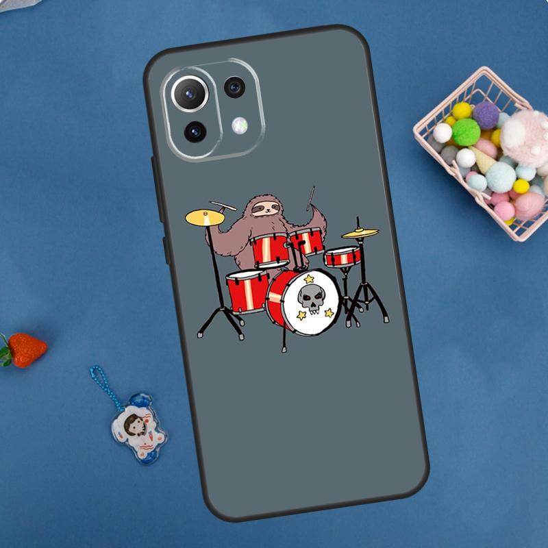Musical Instrument Drum Case For Xiaomi 14T Pro 13T 11T 12T 13 14 15 Ultra POCO X7 Pro X3 X5 X6 F5 F6 M6 Pro Cover