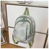 Schoolbag Backpack Girls Cute and Lightweight Campus Backpack High School Student High Value School Bag Daily Versatile Small Backpack