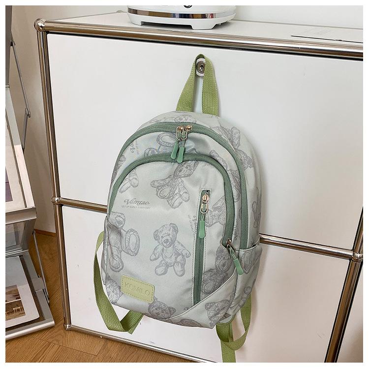 Schoolbag Backpack Girls Cute and Lightweight Campus Backpack High School Student High Value School Bag Daily Versatile Small Backpack