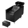 Shampoo Backwash Chair Salon & Spa Hair Washing Station with Wide Footrest