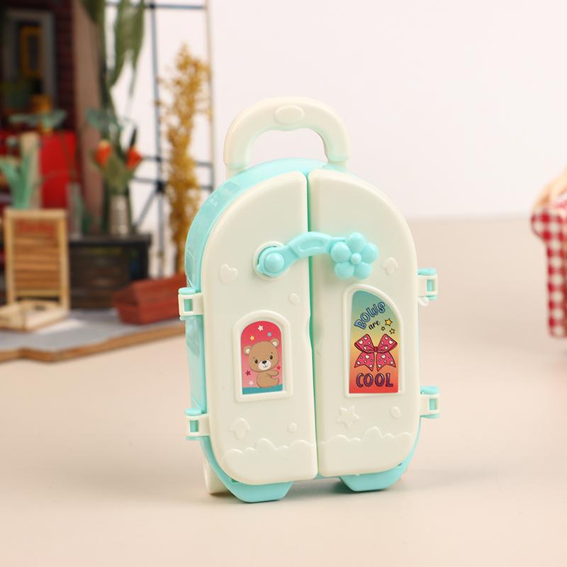 

1/12 кукольный мини-холодильник модель холодильника кукольный домик кухонная мебель украшения аксессуары микросцена строительство реквизит