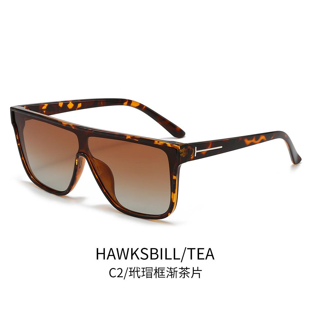 Großer Rahmen Einteiler Polarisierte Sonnenbrille Bunte Mode Trend Sonnenbrille Outdoor Radsportbrille