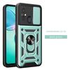 For Xiaomi Redmi 12C Case Redmi 12C 4G Cover Redmi 11A Magnetic Ring Holder Armor Phone Case Slide Camera Protect Back Cover
