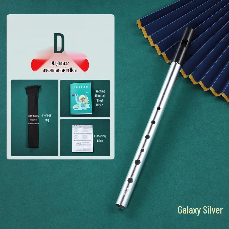 Irish Tin Whistle Beginner Special: 6-Hole C, D, E, Bb Keys for Professional Playing
