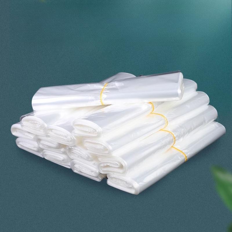 Guaina Termoretraibile in POF, Sacchetti Termoretraibili in Pellicola Sigillante di Plastica, Sacchetto Sigillante Antipolvere e a Prova di Umidità Scatola Regalo per Alimenti Cancelleria Prodotti Chimici per la Casa