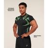 Short Sleeved Summer T-shirt Quick Drying Breathable Sports and Leisure Running Top Elastic Fitness