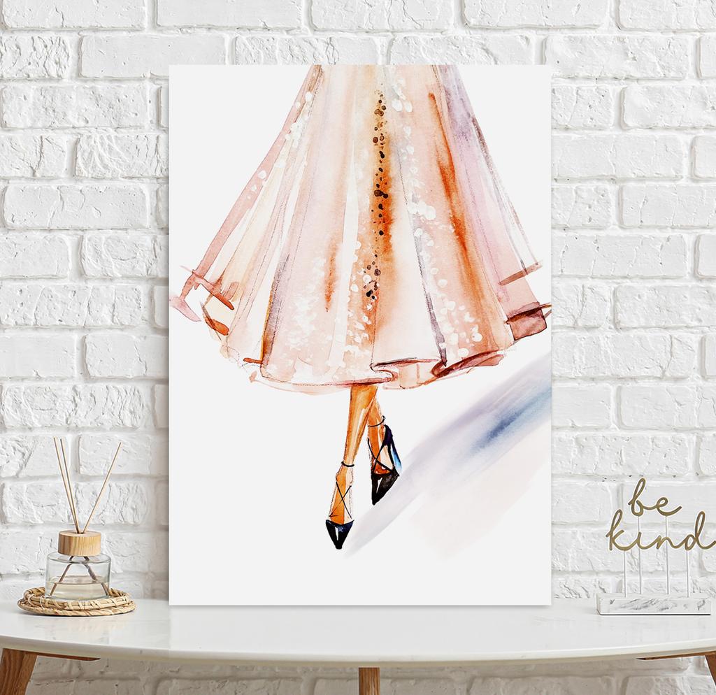 Poster Pink French Skirt