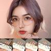 Modische Damenbrille Legierung Beliebte Quadratische Brille Ultraleicht Trendig Koreanisch Transparentes Gestell Metallbrille