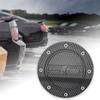 Trim Accessories Gas Cap Fuel Filler Door Cover For Car For Ford Mustang 2015- Gas Tank Cover Carbon Fiber