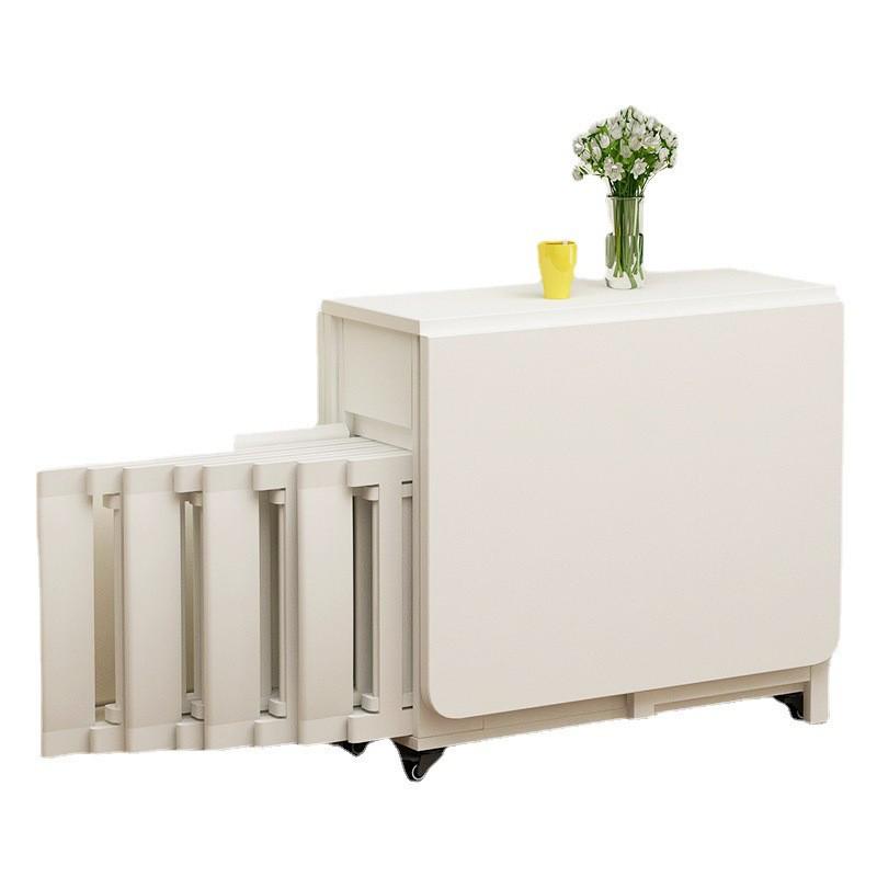 Zhigong Extendable Folding Dining Table Set for Small Apartments