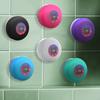 Mini suction cup Bluetooth speaker waterproof hands-free microphone for indoor bathrooms, swimming pools and beaches
