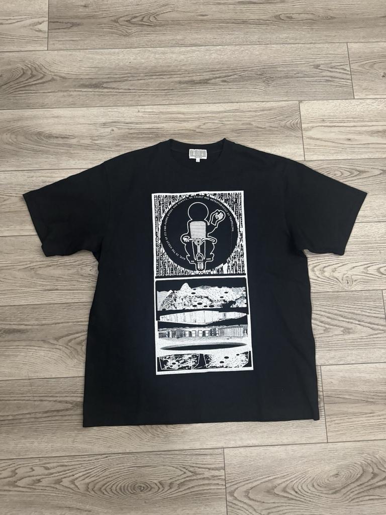 C.E Cav Empt MD Walkabout T-Shirt - Black Size Large Unisex T-Shirt