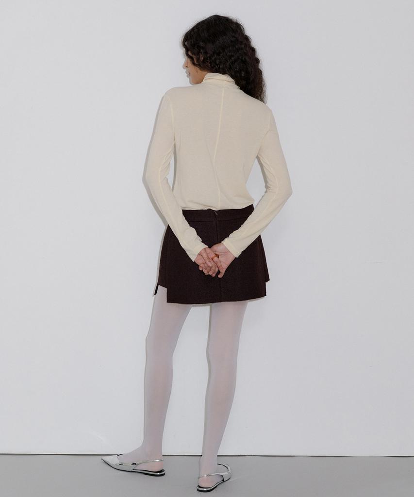 Obeodyupeulleeo Wool Pola T-Shirts_Butter