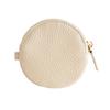 New first-layer cowhide change bag, large-capacity portable jewelry bag, zipper, Japanese coin bag, genuine leather.