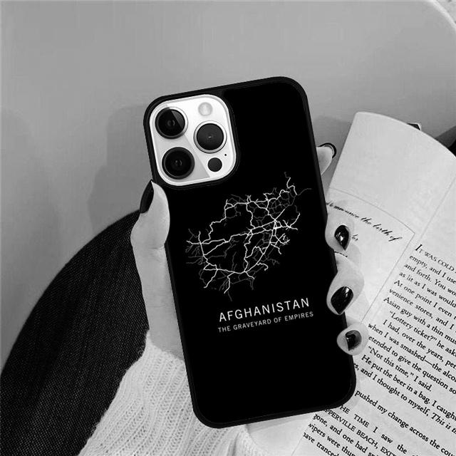 Afghan Afghanistan Flag Freedom Phone Case Cover for iPhone 17 Air 16 15 14 13 11 12 Pro Max Plus Shell Coque
