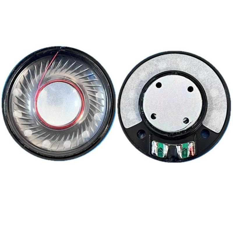 40mm Heavy Bass Headphone Speaker Driver 32 Ohm 120dB HiFi DIY Earphone Replacement