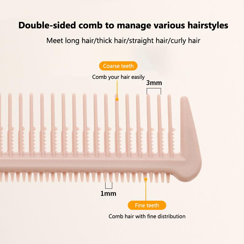 Pro Pointed Tail Salon Hairdressing Hair Styling Anti-Static Comb Hair Brush Steel Needle Pin Rat Tail Combs Barber Accessories