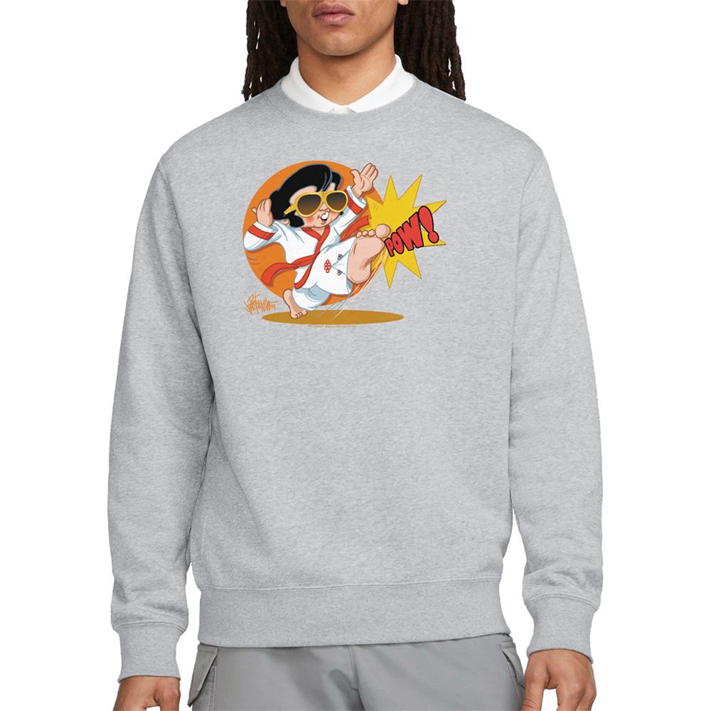 Elvis Unisex Adult Karate King Sweatshirt