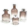6x 250 Ml Round Antique Reed Diffuser Bottle – Charcoal