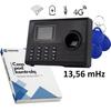Rejestrator Czasu Pracy Wifi Web P2P Ic Wiegand 4G + 10 Breloków Rfid 13,56 Mhz + Ebook "Czas Pod Kontrolą"