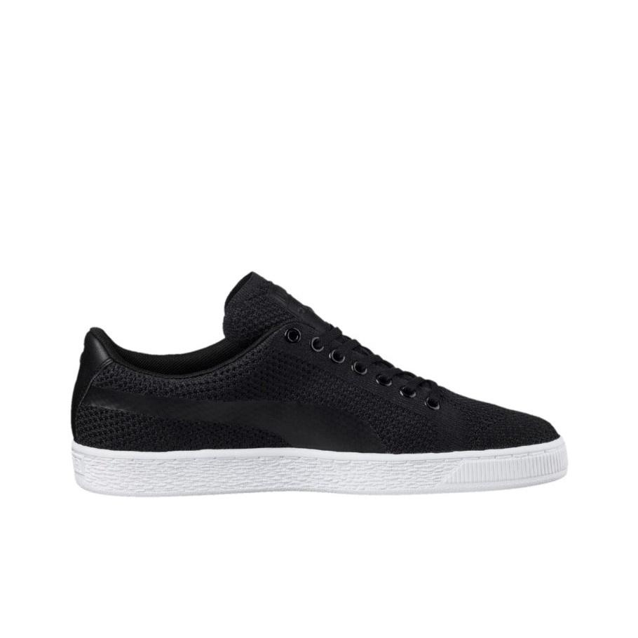Puma Basket Classic Evoknit Low Top Sneakers Unisex Sneakers Black 363180-03