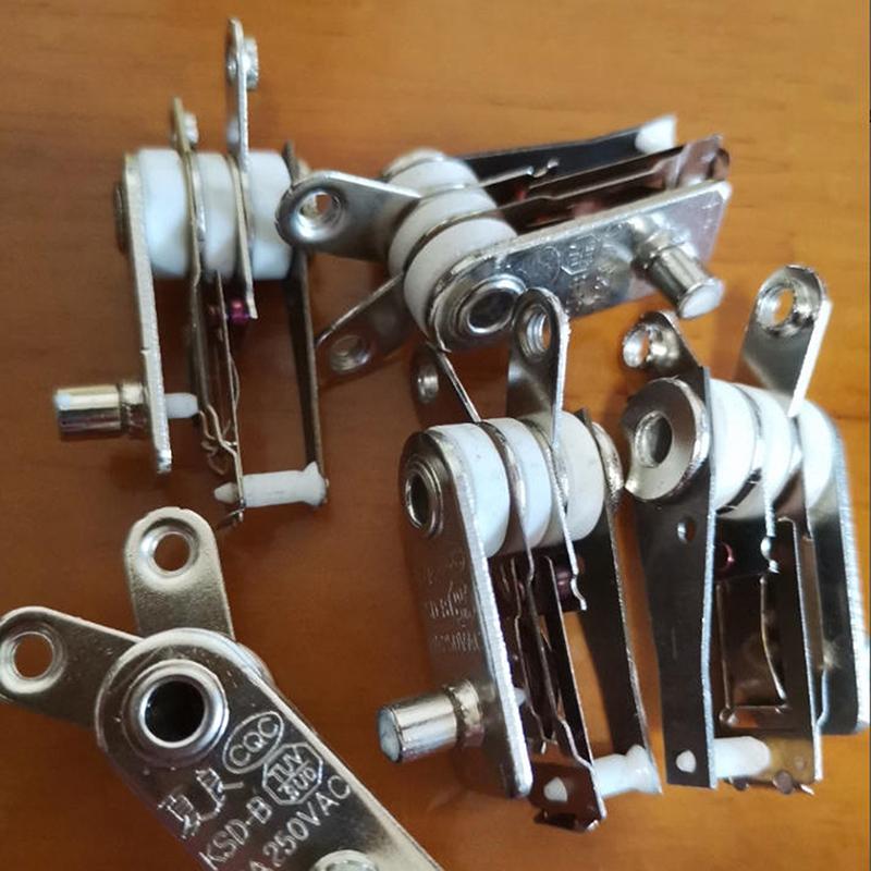 Adjustable Temperature Switch Bimetallic Heating Thermostat Temperature Control Switch Accessories Electrical Switch Accessories