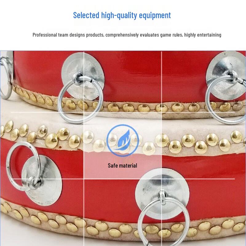 Zilaiqu Large Team Building Flat Drum Set