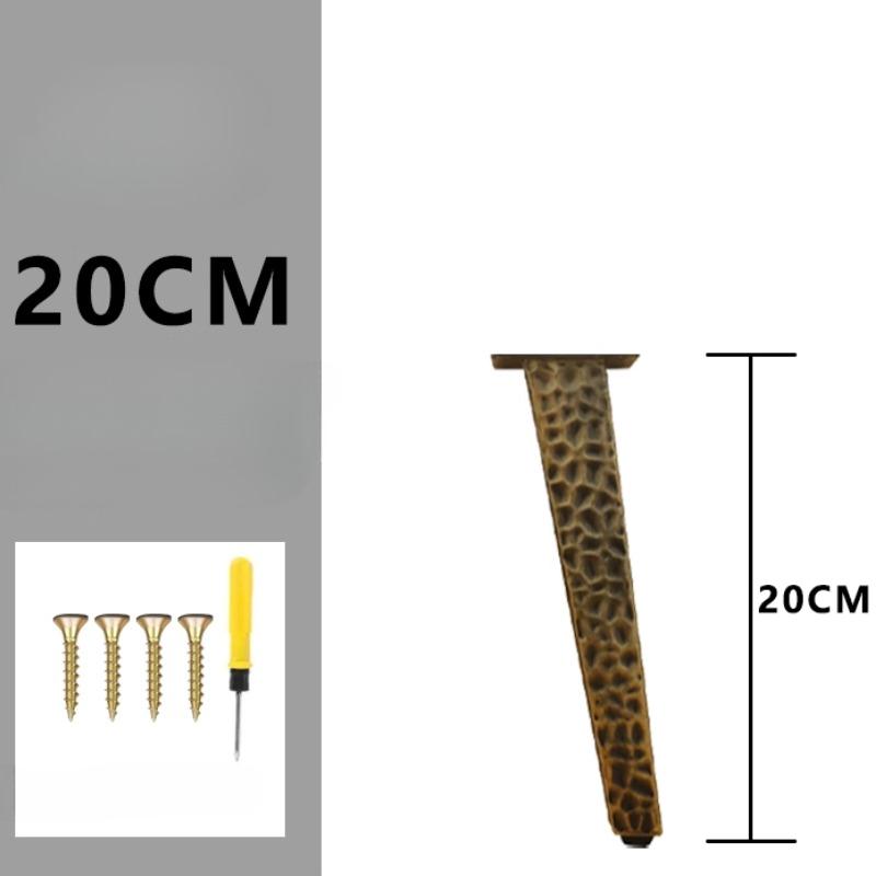 Metal Adjustable Furniture Cabinet Legs Water Ripple Stainless Steel Bathroom Cabinet Legs TV Cabinet Sofa Height Support Feet