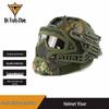 FAST PJ Tactical Helmet with Integrated Mask