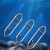 50pcs Fishing Snap Stainless Steel Speed Clip Topwater Clip Quick Change Fast Link Connector