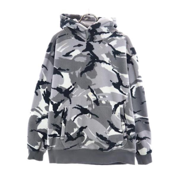 Palace Zadní logo maskáčový vzor Dlouhý rukáv freeze Parker L pulovr Pánský Použitý