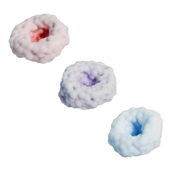 1/3Pcs Bead Filled Crunchy Stress Ball Anxiety Relief Shapeable Squeeze Ball Sensory Toy