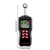 Non-contact Timber Damp Detector Digital Moisture Analyzer Water Leakage Tester  Timber Inspection