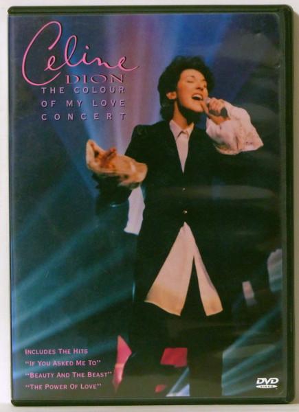 DVD CELINE DION  Colour Of My Love Concert BVD50136 SMV Canada Pop Used