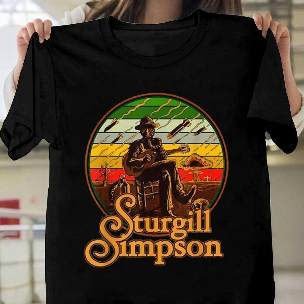 Guitar Man Sturgill Simpson Shirt Black All size S-345XL -  Unisex T-Shirt XL