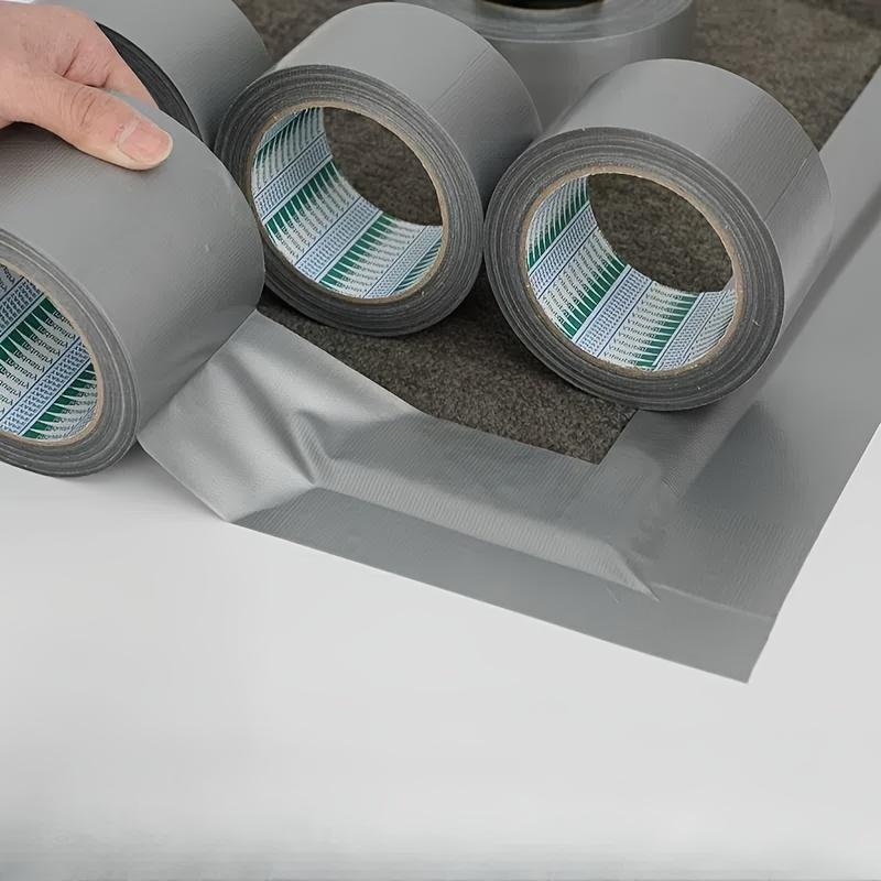 1pc - 5cm X 50m Waterproof Heavy-Duty Industrial Adhesive, Suitable for Carpet Binding, Floor Repair and Tying. Easy To Tear, Oil and Heat Resistant