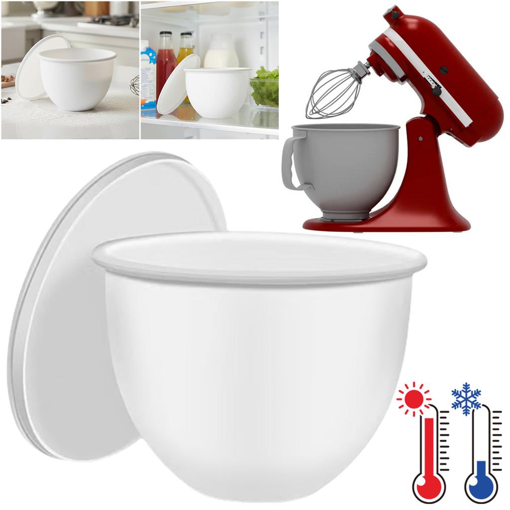 For Kitchen Aid Tilt-Head 5 Qt Mixer Silicone Liners Food Grade Heat Resistant Attachment Mixer Bowl Liner Pad Kitchen Accessory