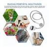 Doccia Portatile Flusso Stabile 2200mAh Forte Ventosa con Tubo da 1,5 m Doccia da Campeggio per Lavaggio Auto Irrigazione Fiori