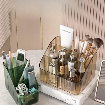 Desktop Cosmetics Organization BoxLipstick Makeup Brush Pen Holder and Storage Rack