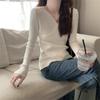 Early autumn top, low-neck bottoming shirt, women's new inner wear and knitted sweater