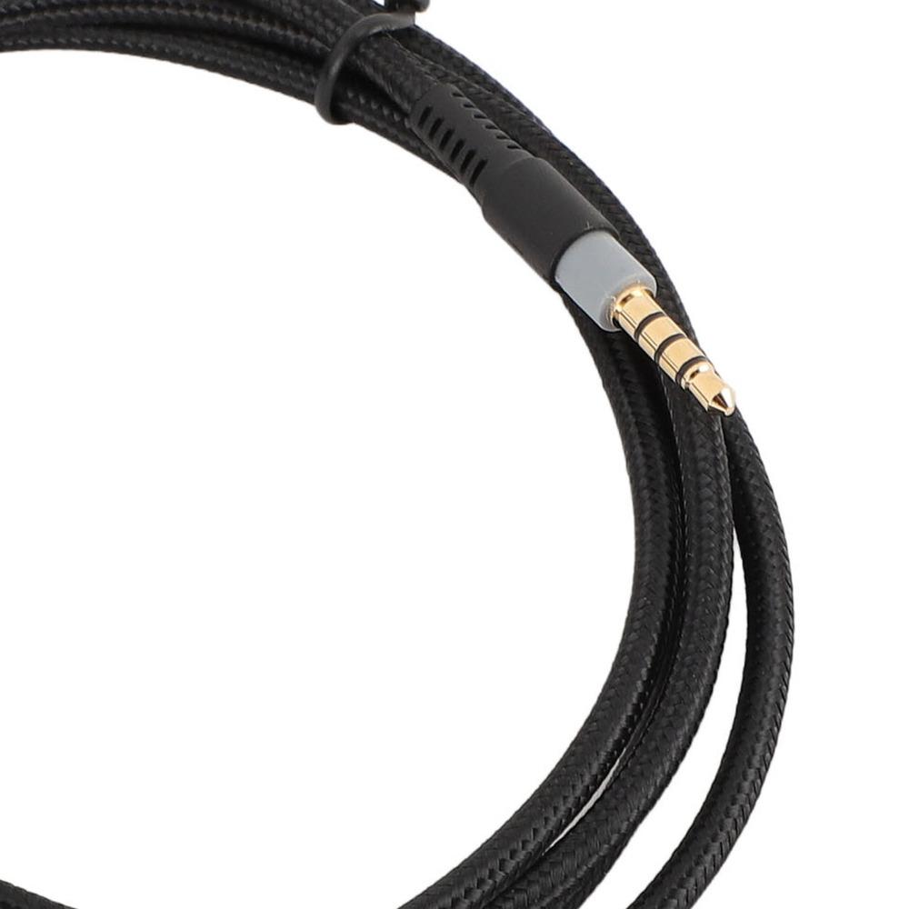 Gold Plated Plug Braided Headphone Cable for Cloud Alpha Cloud Mix Cloud Headset Sound Cable