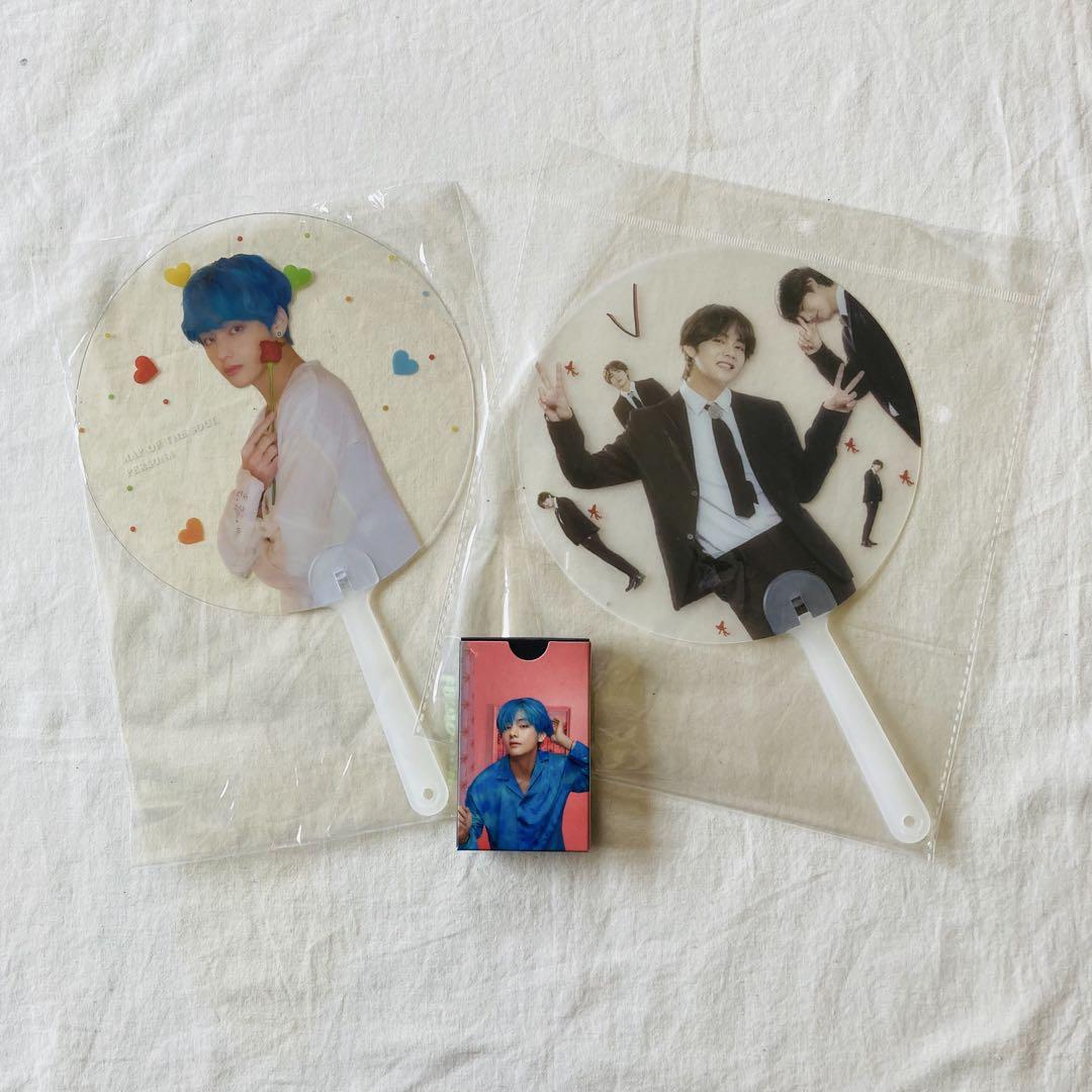 

[Б/У] BTS V Тэхён Синие Волосы Корейская Торговая Карта